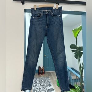 Rag&Bone high rise ankle skinny